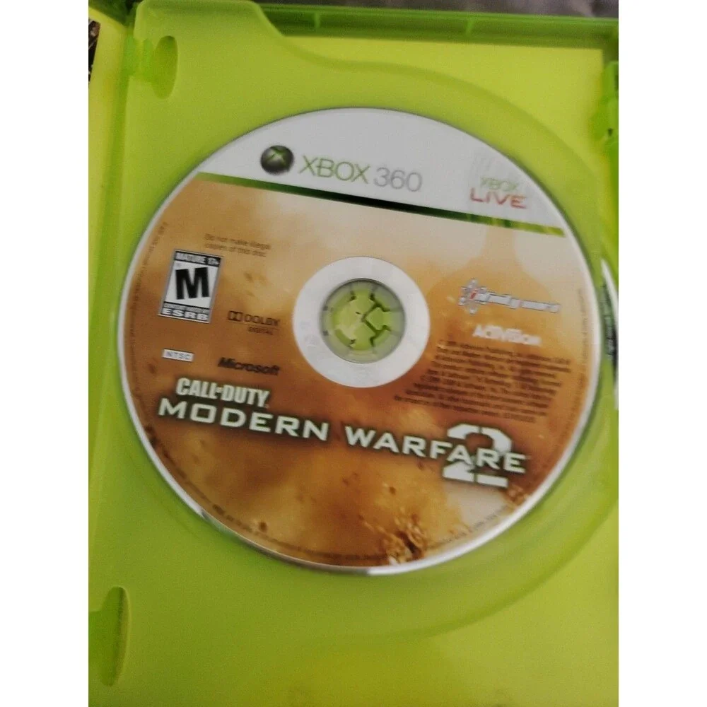 Call of Duty: Modern Warfare 2 (Microsoft Xbox 360, 2009) Just The Game No Case
